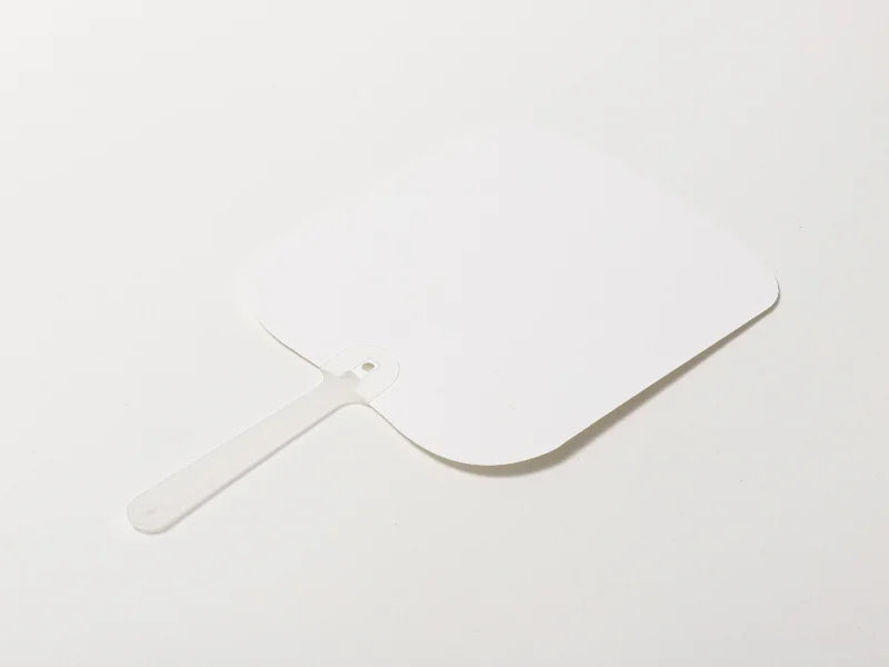 Sublimation Blanks PET Advertising Fan(Square,17*18*0.04cm)