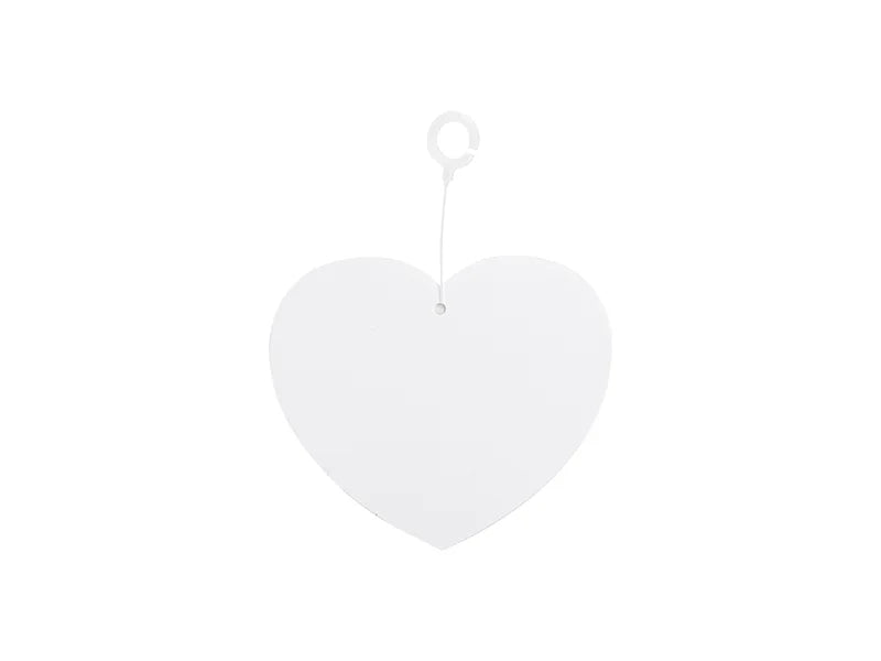 Sublimation PET Ornament (Heart Shape, 8.9*7.6cm)