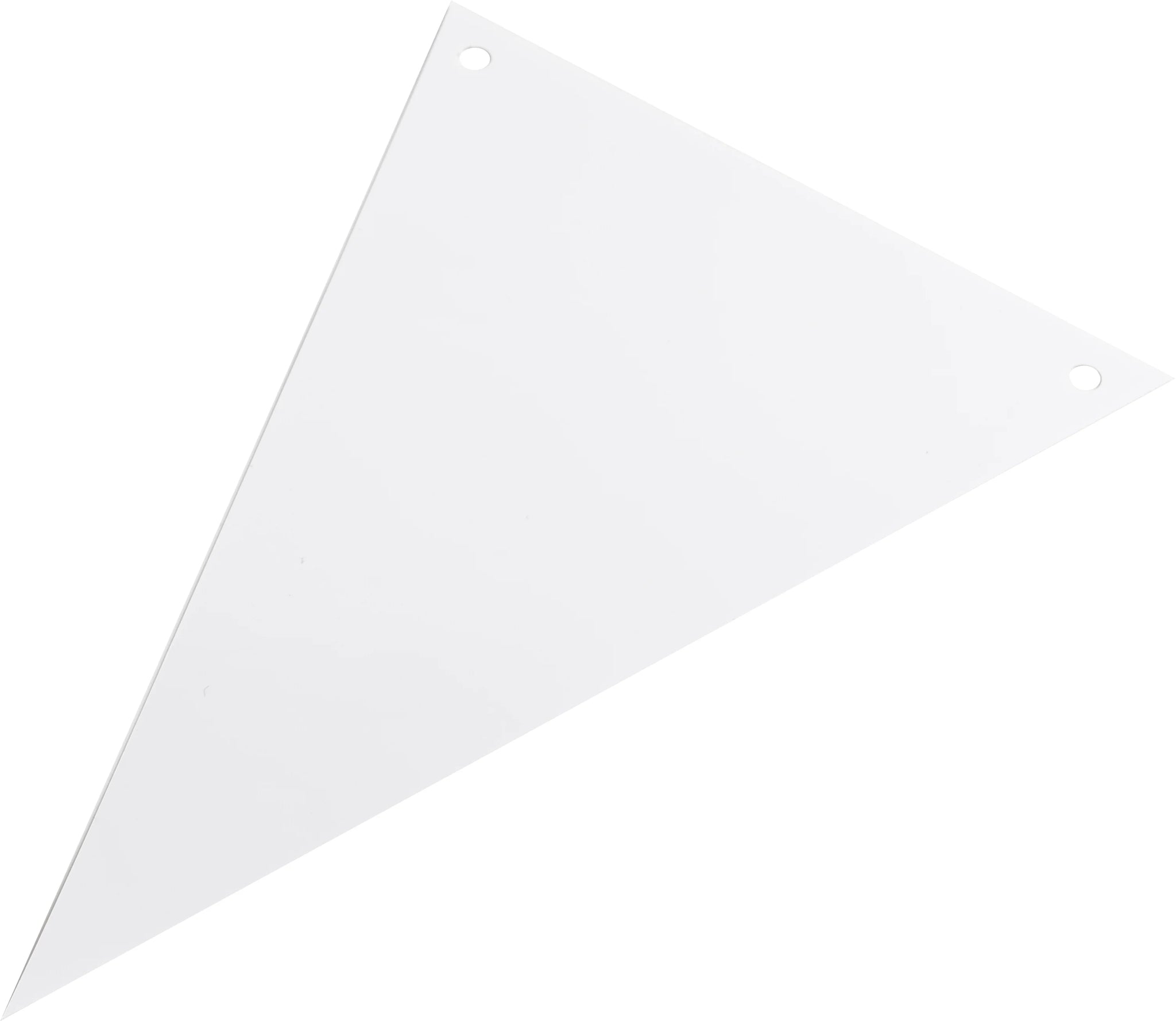 Sublimation Triangle Flag PET Holiday Banner 10PCS  w/ 5m Golden Ribbon(13*18cm)