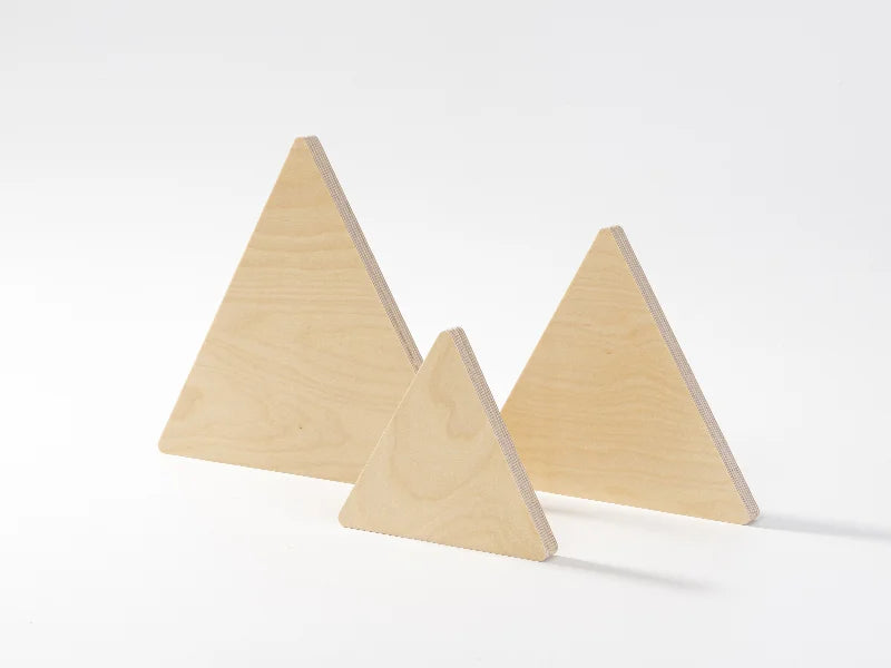 Sublimation Blanks Plywood Triangle Photo Frame (17.8*20.3*1.5cm)