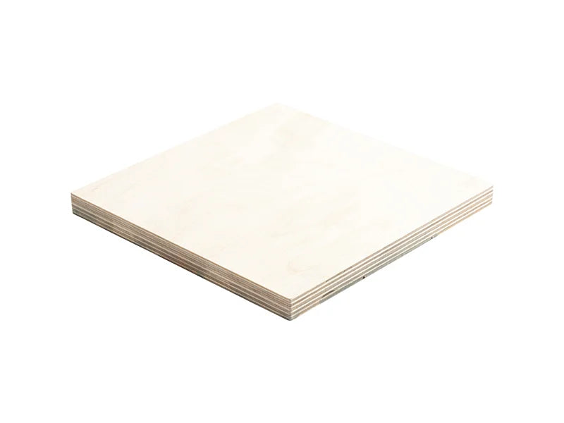 Sublimation Square Plywood Sign w/ Stripes (20*20*1.5cm)