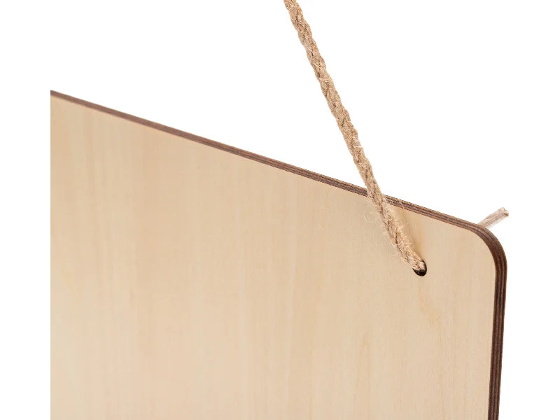 Sublimation Plywood Door Hanger (Rectangle,30.5*17.8*0.5cm)