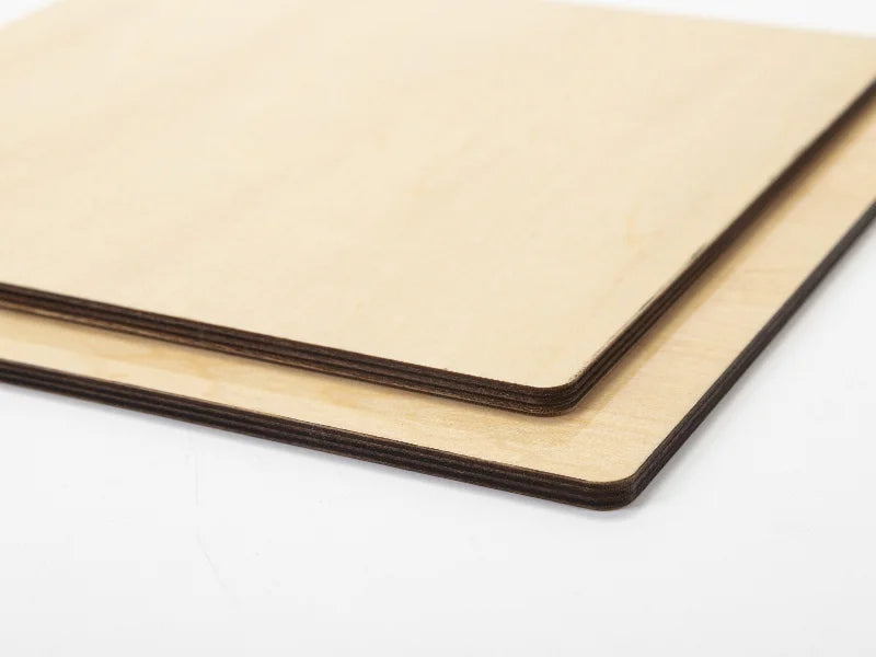 Sublimation Blanks Plywood Sample 2PK (20*20*0.5cm, 7.87inch*7.87inch*0.2inch)
