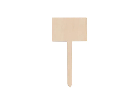 Sublimation Plywood Garden Stake (Rectangle,7*17.5cm)