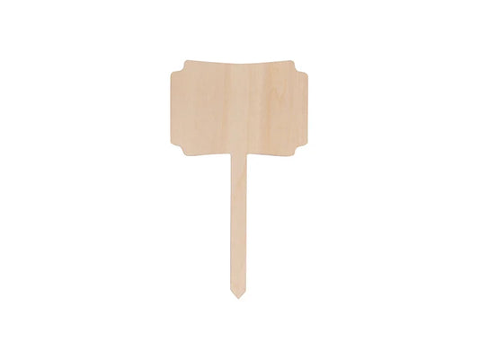 Sublimation Plywood Garden Stake(10*17.5cm)