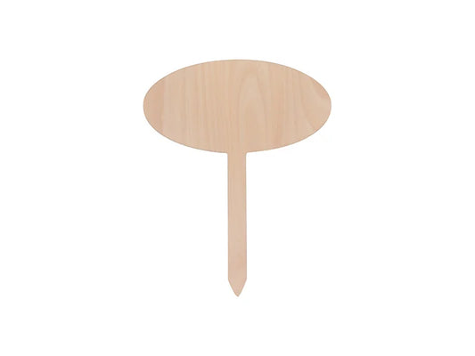 Sublimation Plywood Garden Stake (Oval, 20*25cm)