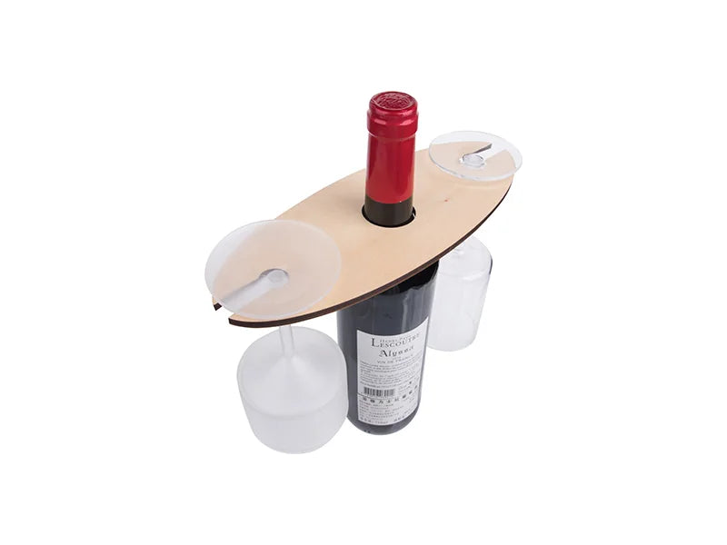 Sublimation Plywood Wine Holder(Oval)