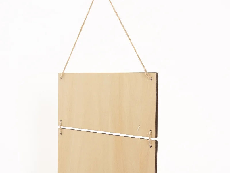 Sublimation Blanks 3 Pieces Plywood Hanging Wall Signs (Rectangle)