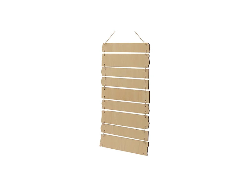 Sublimation Blanks 9 Pieces Plywood Hanging Wall Signs (Rectangle)