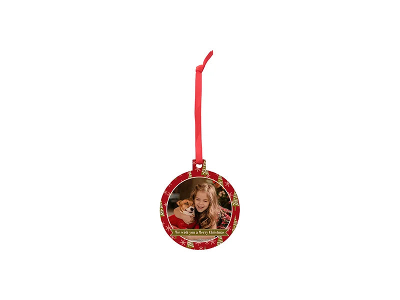 Sublimation 3inch Plywood Ornament Bulb