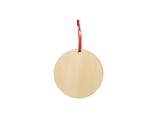 Sublimation Blanks 3inch Plywood Ornament Circle