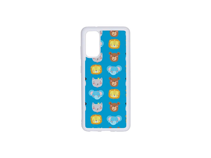 Sublimation Samsung S20 Cover (Rubber, White)