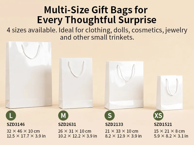 Sublimation Paper Gift Bag (21*33*10cm, A4)