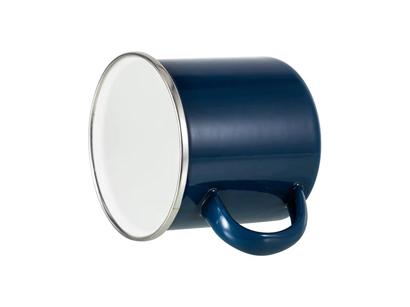 Sublimation 12oz Enamel Mug (Dark Blue)