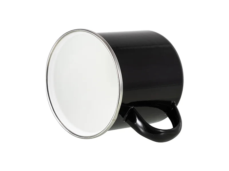 Sublimation 12oz Enamel Mug (Black)