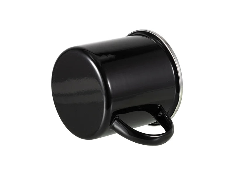 Sublimation 12oz Enamel Mug (Black)