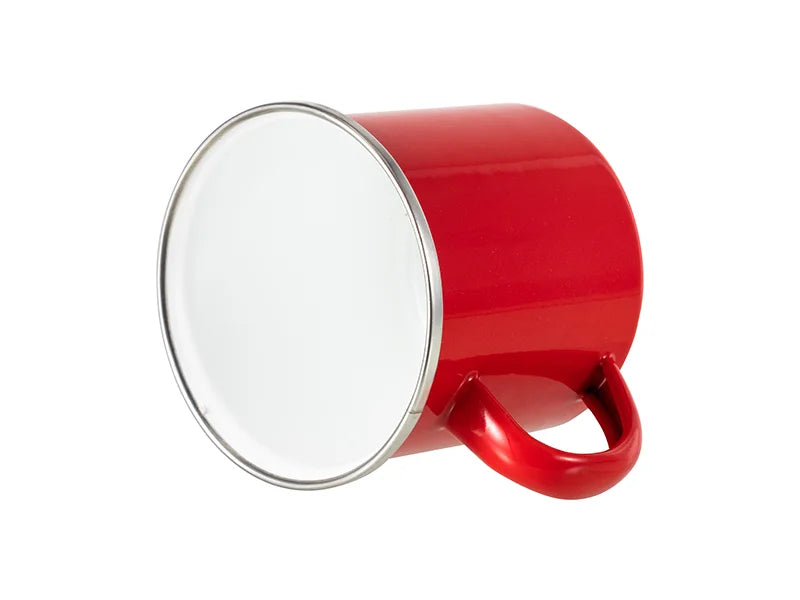 Sublimation 12oz Enamel Mug (Red)
