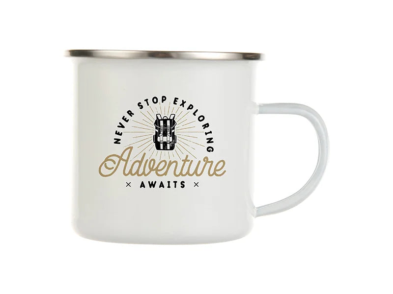 Sublimation 12oz Enamel Cup