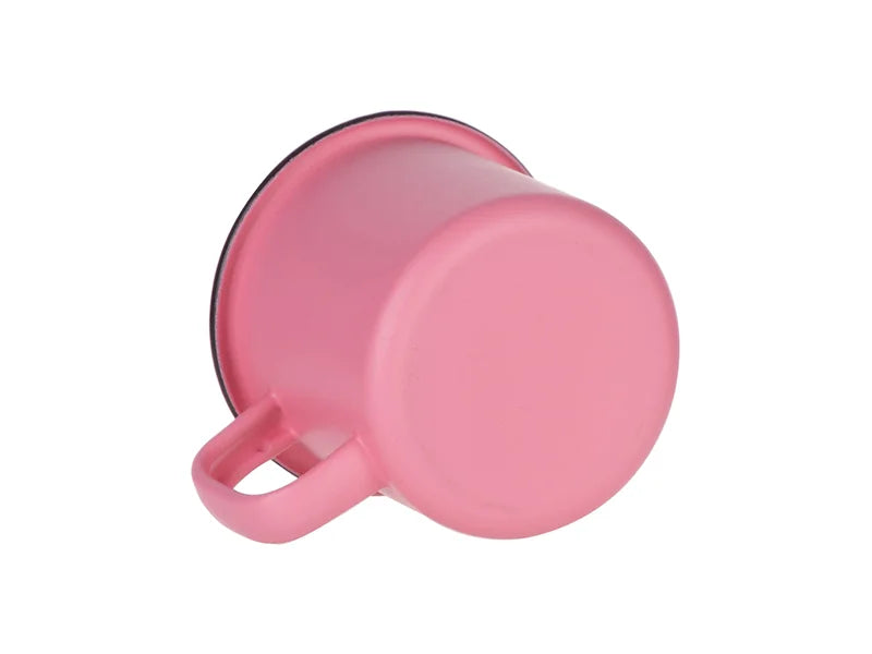 Sublimation 12oz/360ml Enamel Mug (Matt Pink)