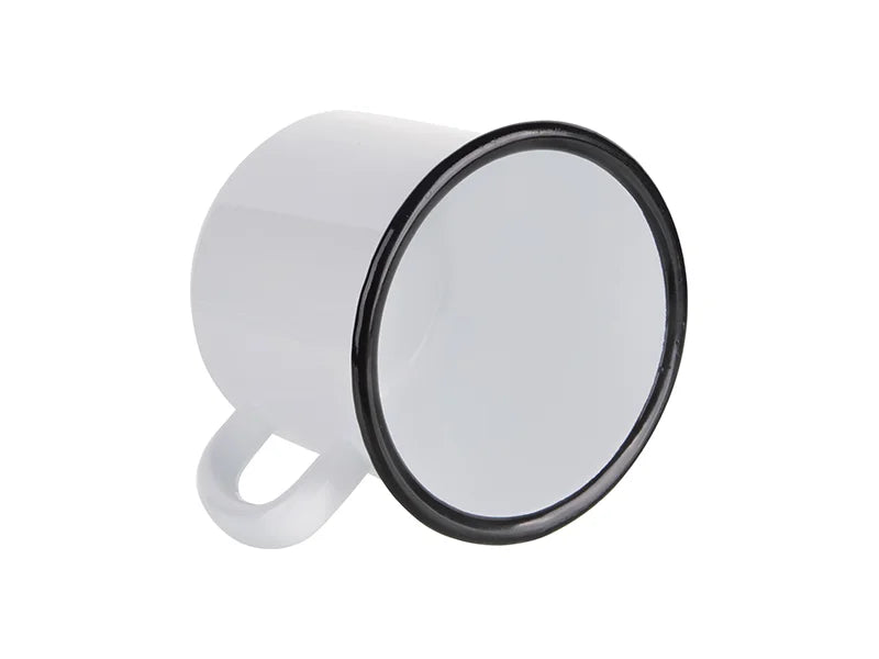 Sublimation 17oz/500ml Enamel Mug with Black Rim