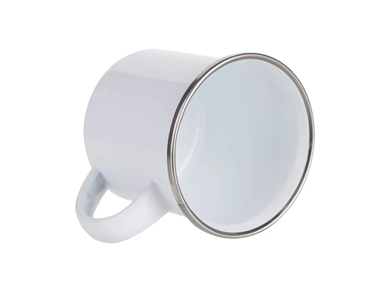 Sublimation 6oz/180ml White Enamel Mug (White)