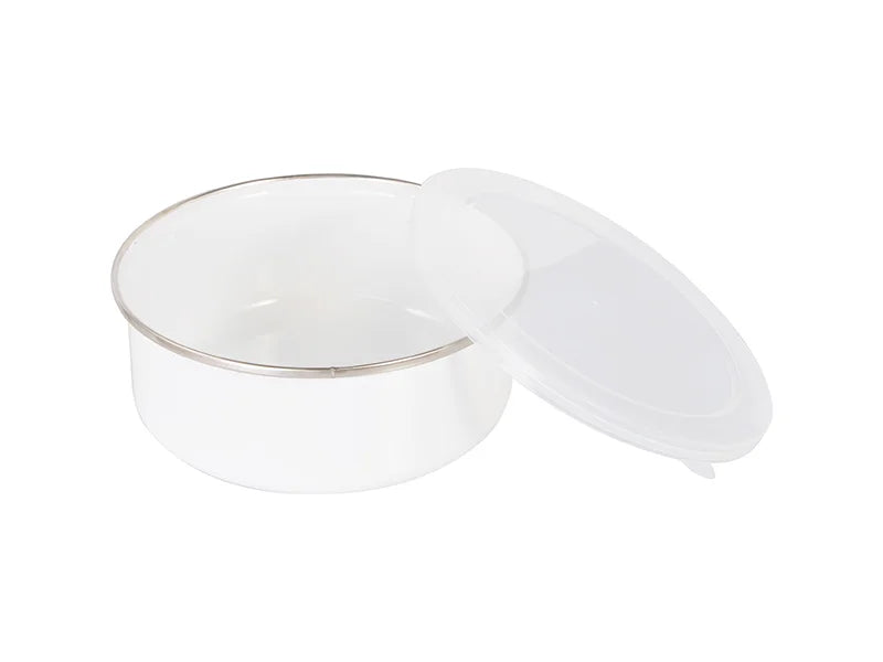 Sublimation 20oz/600ml Enamel Bowl w/ Lid