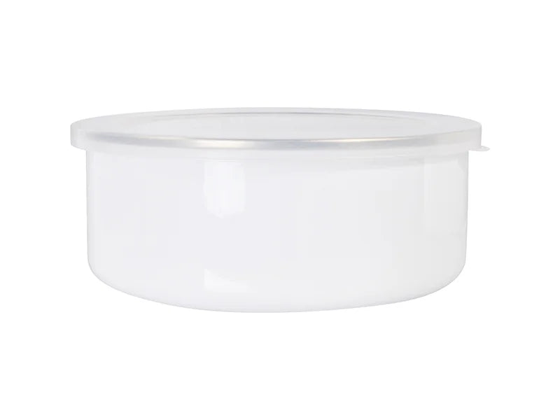 Sublimation 30oz/900ml Enamel Bowl w/ Lid