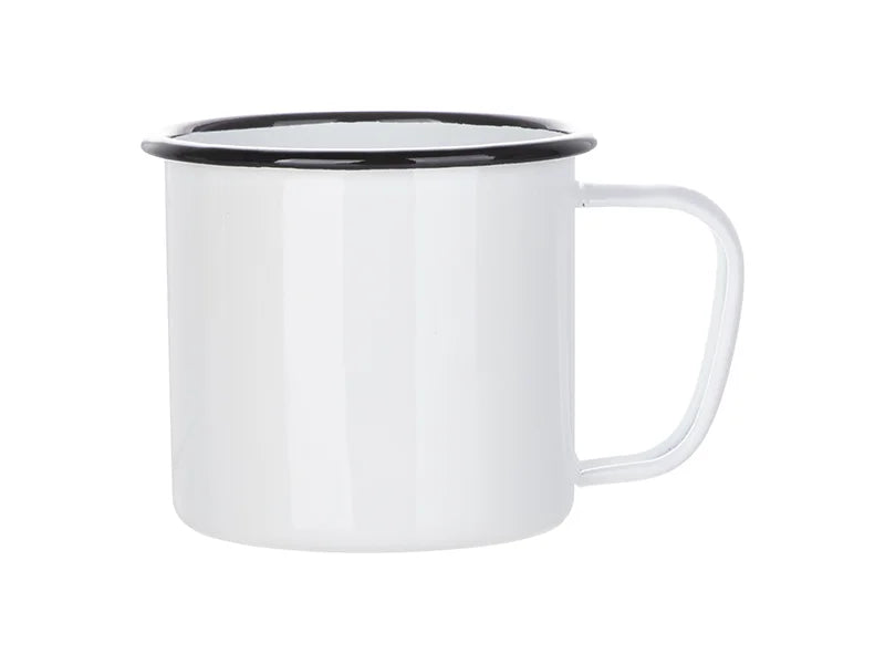 Sublimation 23OZ/700ml Enamel Mug(Black)MOQ: 3000pcs