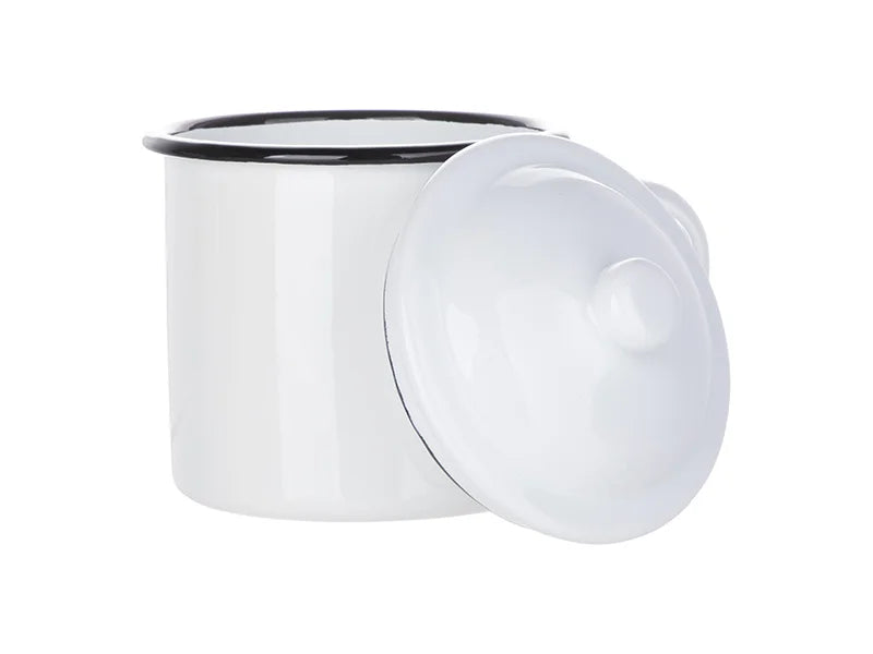 Sublimation 23OZ/700ml Enamel Mug(Black)MOQ: 3000pcs