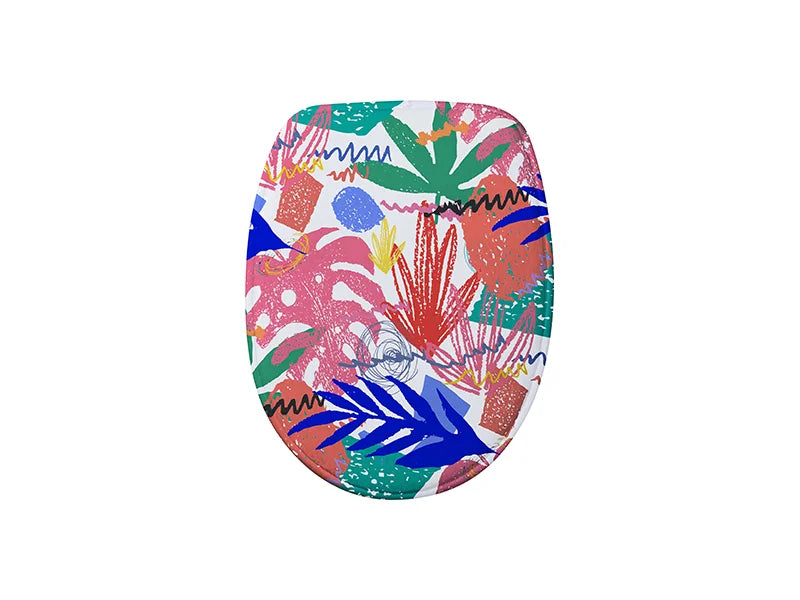 Sublimation Blanks Toilet Seat Cover (35*45cm)