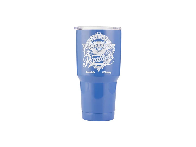 30oz/900ml UV Stainless Steel Tumbler (Blue)