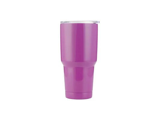 30oz/900ml UV Stainless Steel Tumbler (Purple)