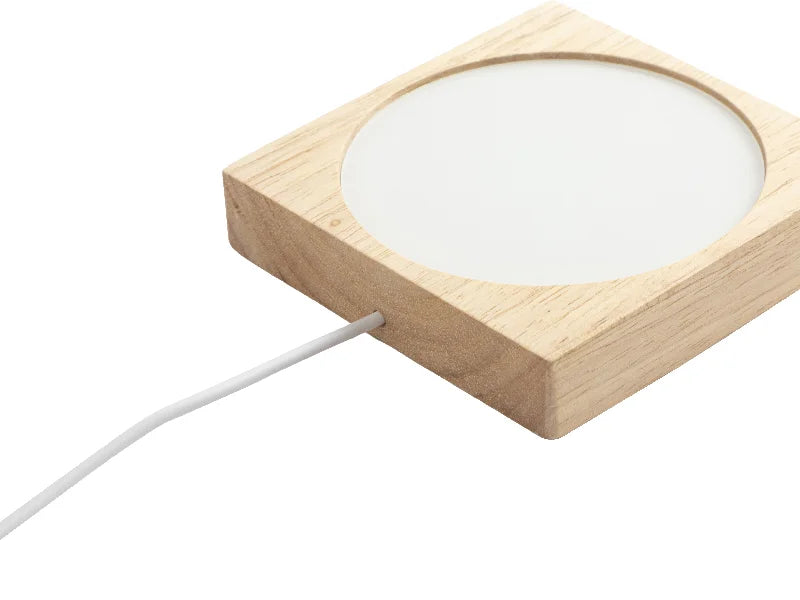 Sublimation Blank LED Light Base with Glass Sheet (Square)