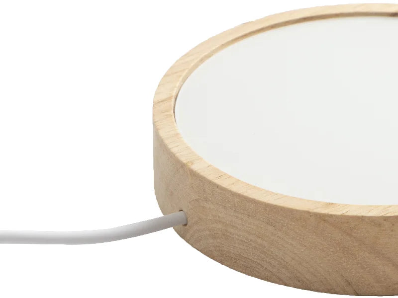 Sublimation Blank LED Light Base with Glass Sheet (Round)