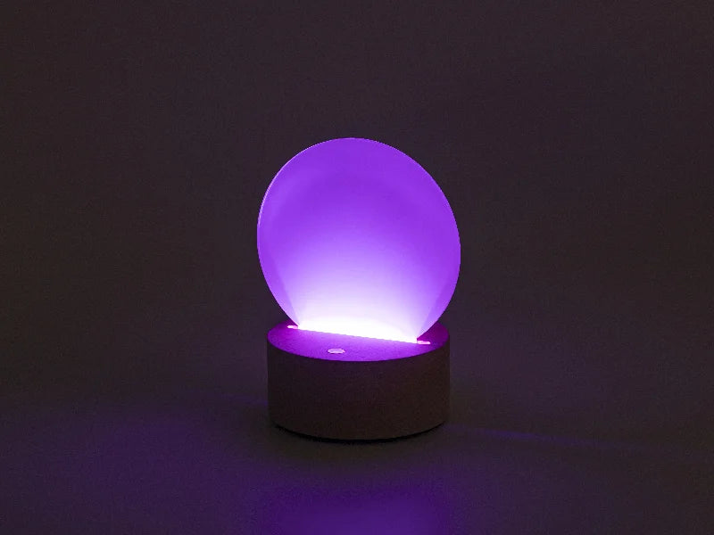 5mm Rechargeable LED Light Base (Round)