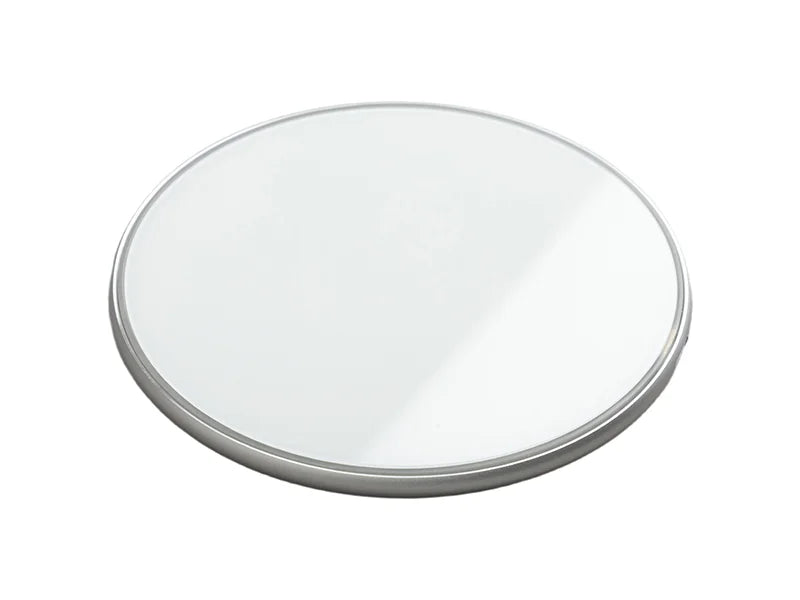 Sublimation  Silver Round Wireless Charger