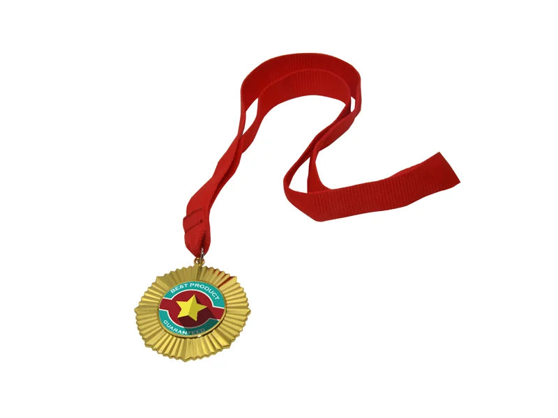 Sublimation Gold Badge φ6cm