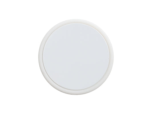 Sublimation Blanks Silicone Straw Cover w/ Insert(White,Round)