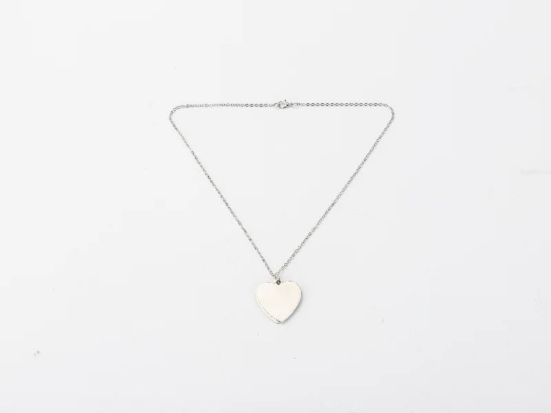 Sublimation Blanks Heart Shape Family Sliding Locket