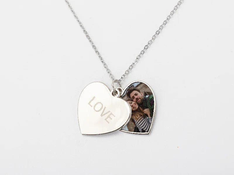 Sublimation Blanks Heart Shape Love Sliding Locket