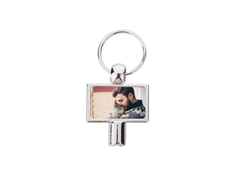 Sublimation Radiator Key Keyring (Rect)