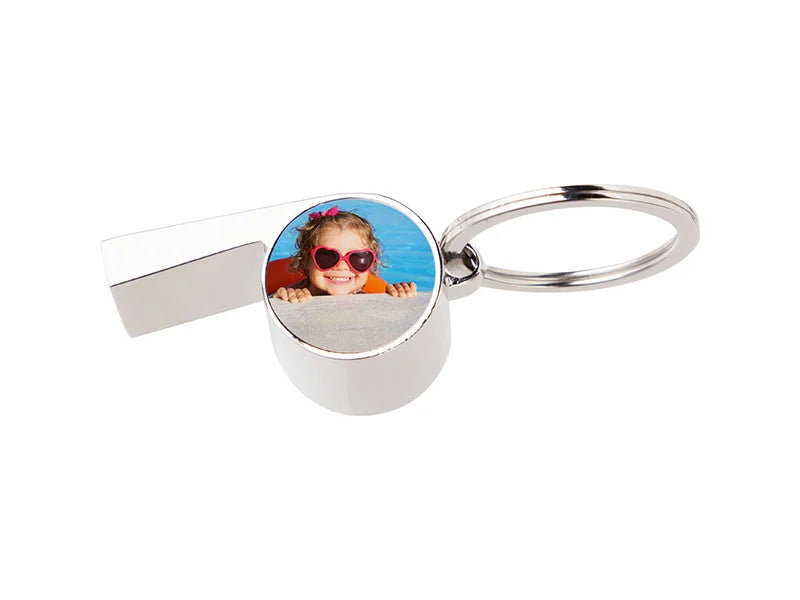 Sublimation Whistle Keychain