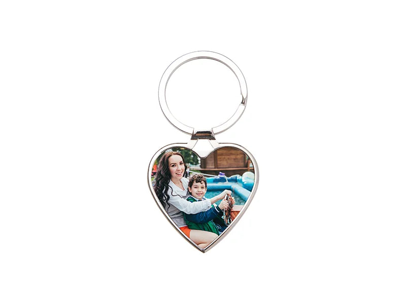 Sublimation Blank Key Chain (Heart, 4*4.5cm)