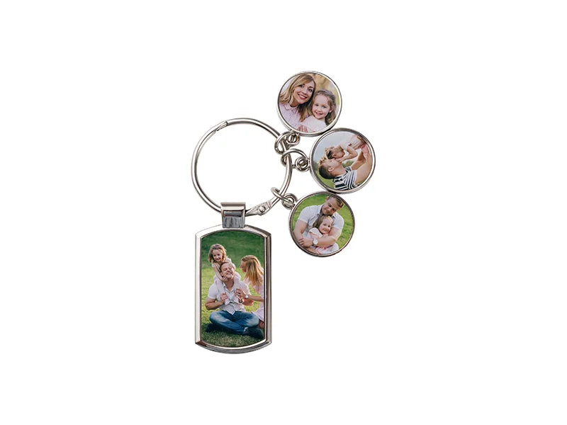 Sublimation Blanks Photo Keychain