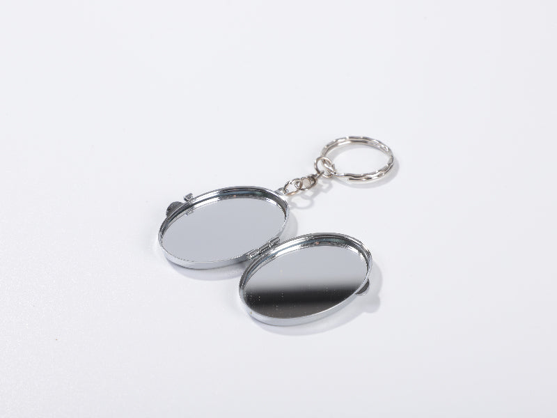 Sublimation Keychain Mirror(Oval)