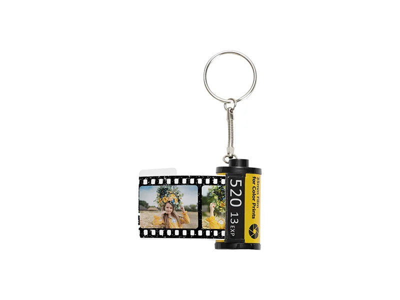 Sublimation Blanks Memory Film Keychain(3.8*18cm)